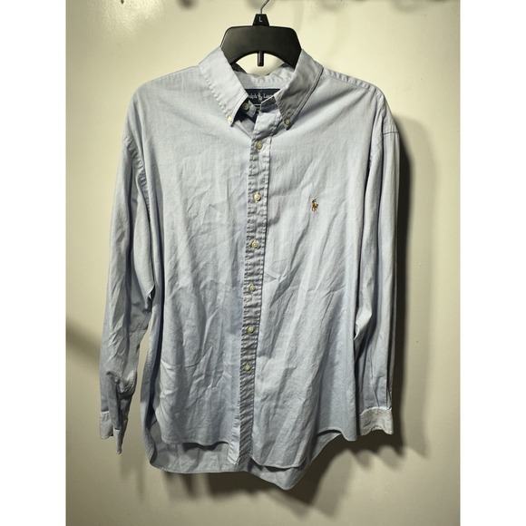 Lauren Ralph Lauren Other - Ralph Lauren 16.5-35  men's YARMOUTH OXFORD blue long sleeve button down shirt